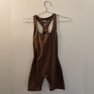 Davis Active Brown Jumpsuit